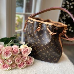 Louis Vuitton Noe Bucket Classic Monogram Shoulder Bag